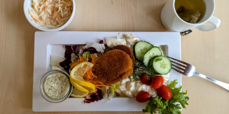 Mittagessen in der Mutter-Kind-Klinik