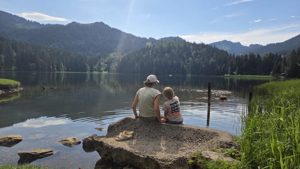Mama mit Kind, Alleinerziehende Mama